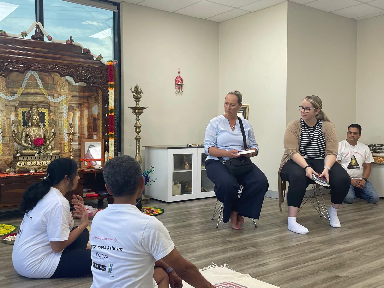 Kingston City Council Mayor Visit to Braeside Feb 26